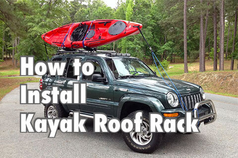 How to install kayak roof rack Blackhawk Outdoor