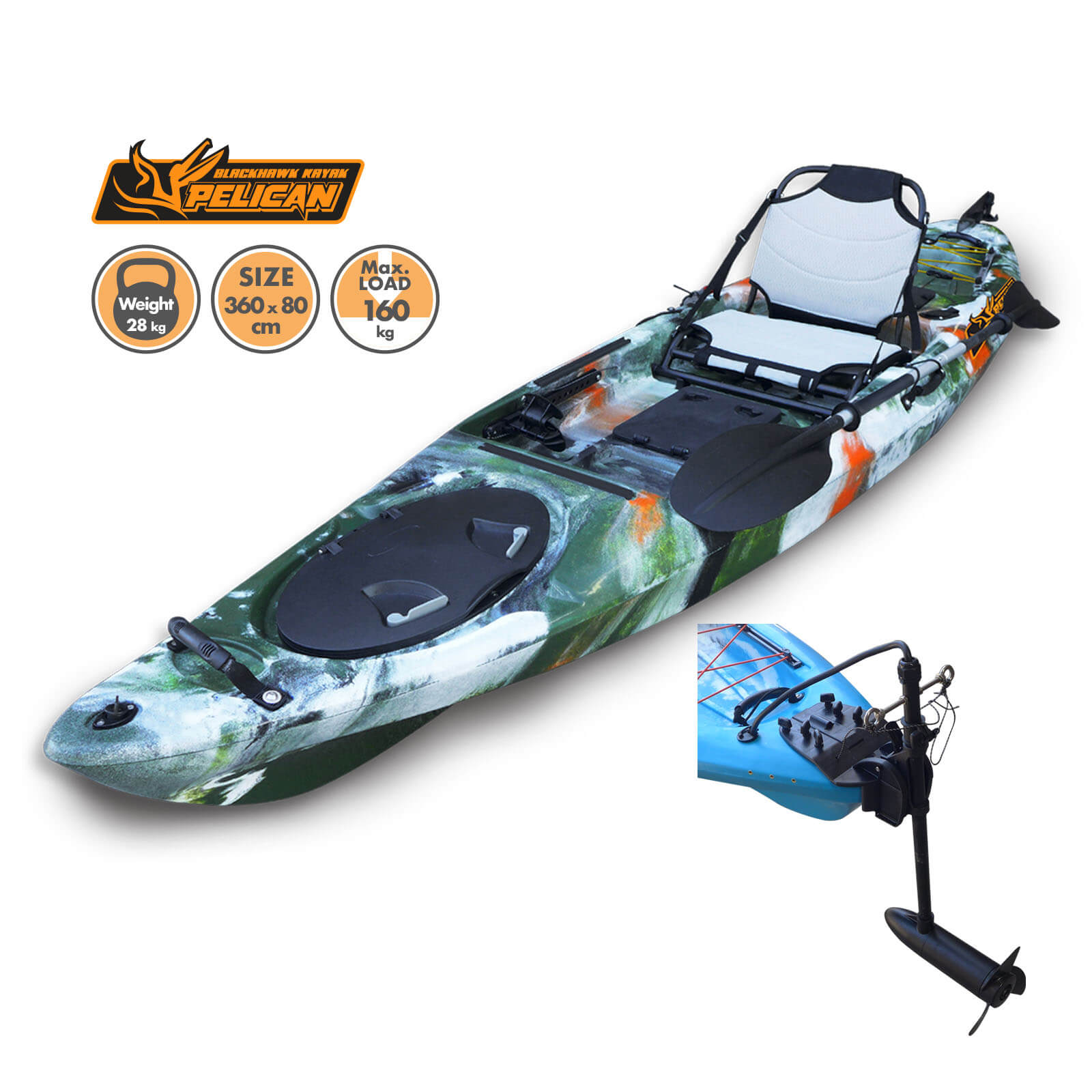 Scotty Scotty Angler Kayak starter pack